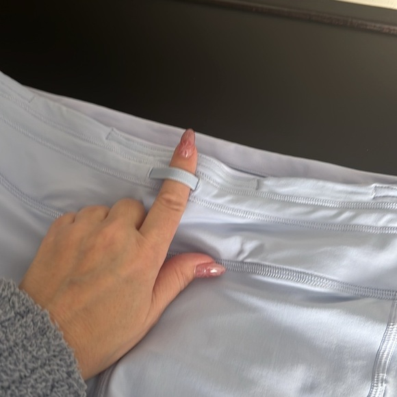 Lululemon Pace Rival Mid-Rise Skort, perywinkle blue, size 6 - Picture 15 of 15